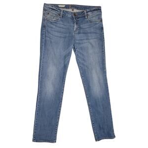 Kut From the Kloth Womens Catherine  Boyfriend Cut Mid-Rise Jeans Size 10 EUC